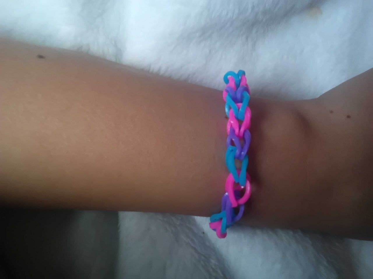 Fading pink into sky blue